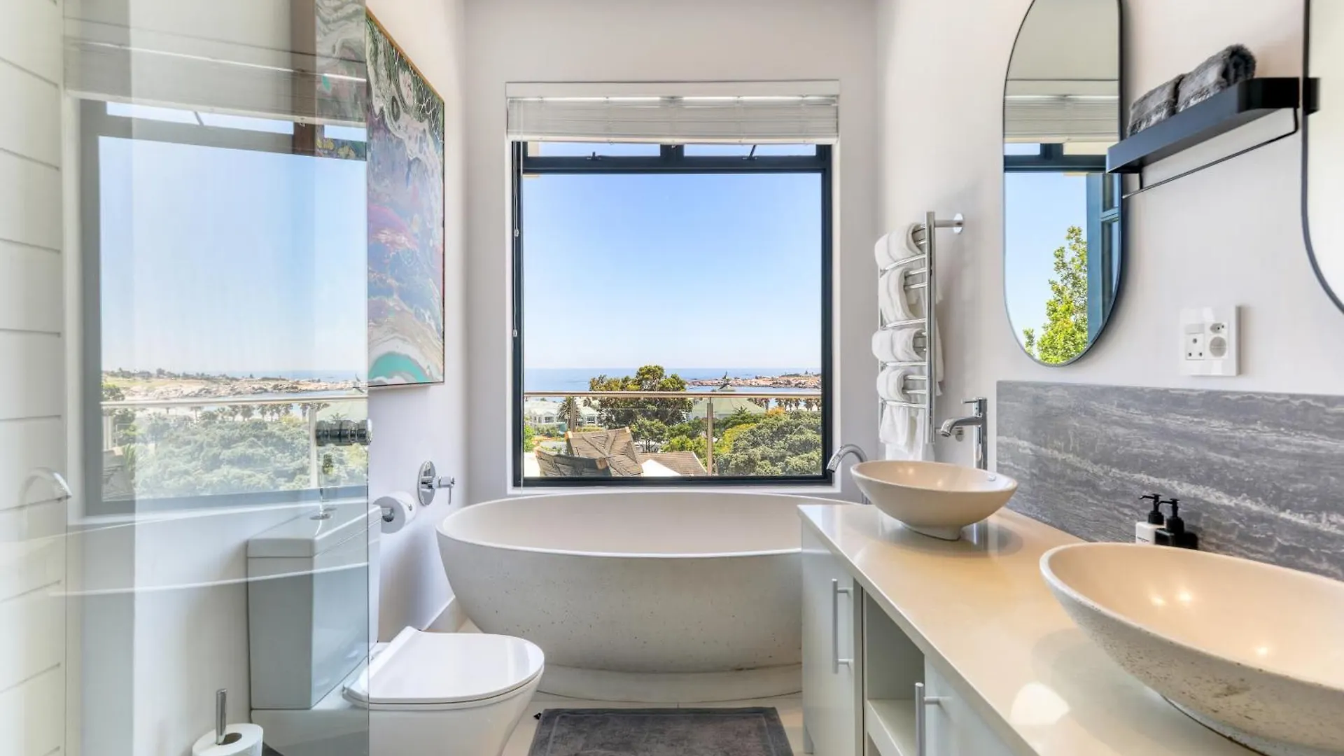 Vista Del Mare Camps Bay - 3 Min Walk To Beach, Pool, View Cape Town Villa